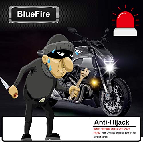 Kit de seguridad para motocicleta, sistema de alarma, arranq