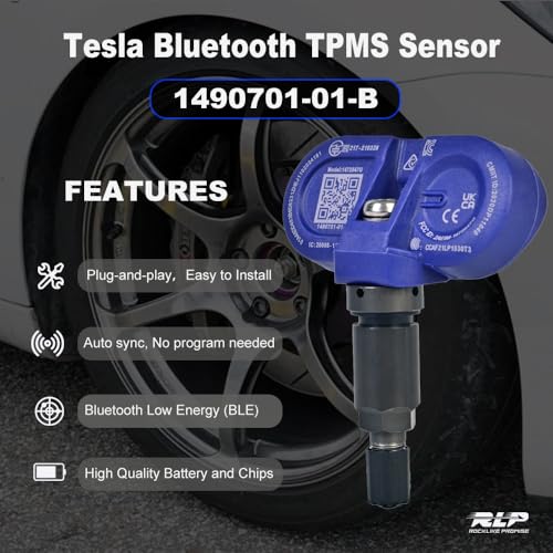 Sensor TPMS Bluetooth Tesla, 1 nuevo sensor de monitor de pr