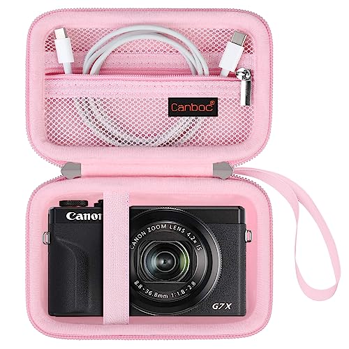 Canboc Funda para cámara Canon PowerShot G7 X Mark II/G7X Ma