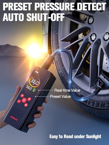 GOOLOO AP150 PRO - Compresor de aire portátil para inflador