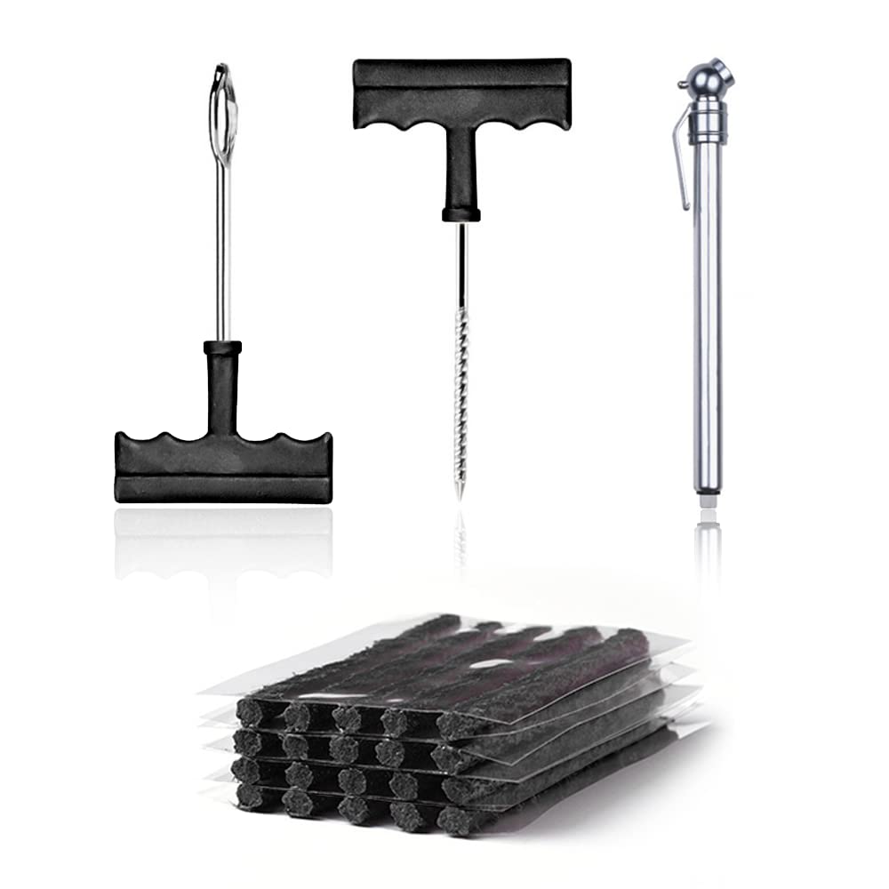 OFBAND Kit de aparejos de reparación de neumáticos con tapon