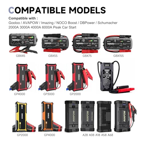 Cargador adaptador de 5 V 2 A CA/CC para arrancador de coche
