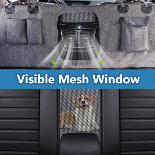 Funda de asiento de automóvil para mascotas, 100% impermeabl