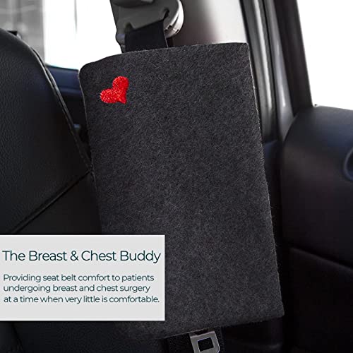 The Breast & Chest Buddy Cojín para cinturón de seguridad pa