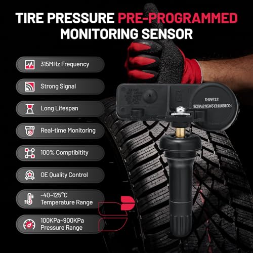 BDFHYK Sensor TPMS GM 315Mhz Sensor de monitoreo de presión