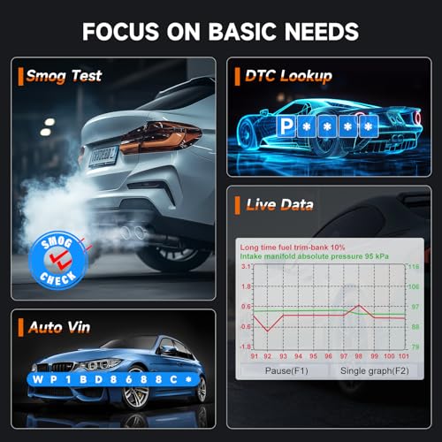 FOXWELL NT630 Plus OBD2 escáner con ABS y SRS función comple