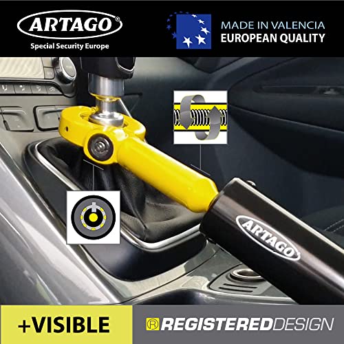 Artago Bloqueo de freno de mano 862A/B para automóvil, ajust