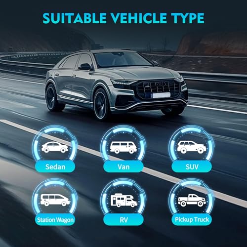leepee Sistema de monitoreo de presión de neumáticos de auto