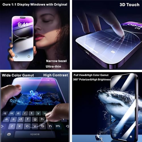 ZTR Reemplazo de pantalla para iPhone 14 Pro Max, pantalla L