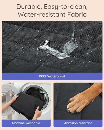Funda de asiento de automóvil para perro, impermeable, a pru
