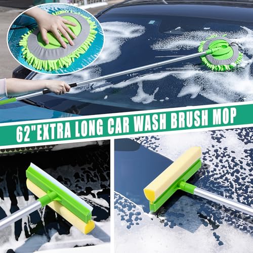 Kit de limpieza de automóvil de 22 piezas, cepillo de lavado