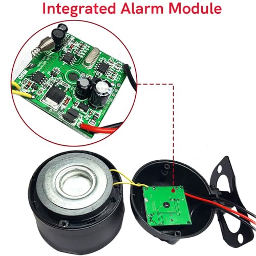 Sistema de alarma universal de coche de 12 V, dispositivo de