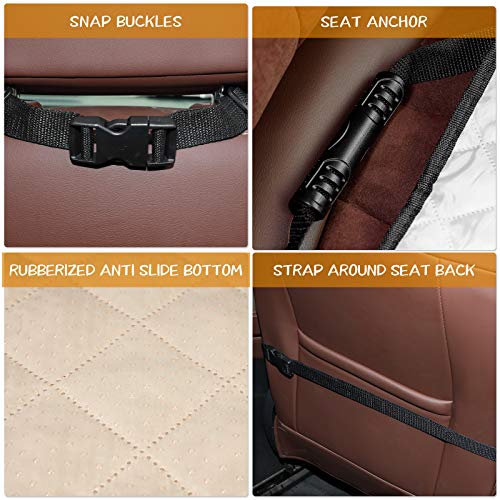 Fundas de asiento de automóvil para perros, 100% impermeable