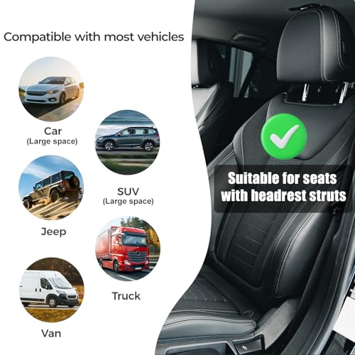 Soporte para pañuelos de automóvil, organizador de asiento t