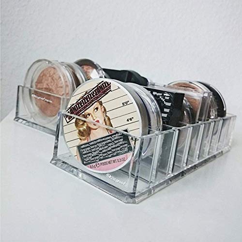 byAlegory - Organizador de maquillaje compacto de acrílico (