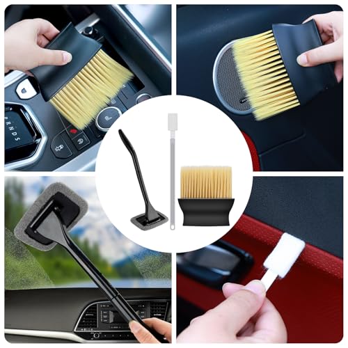 AUTODECO Kit de limpieza de 44 piezas para lavado de autos,
