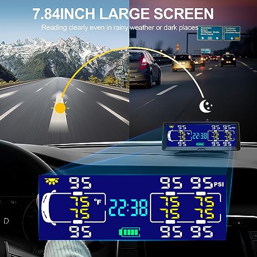 Hieha Sistema de monitoreo de presión de neumáticos para car
