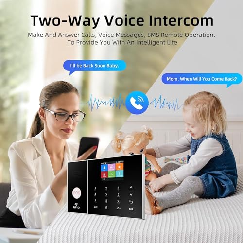 WiFi+GSM/4G Kit de sistema de seguridad de alarma inteligent
