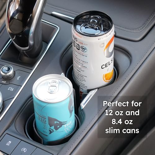C² Adaptador de portavasos flexible para bebidas energéticas