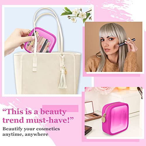 izuzta Mini bolso de maquillaje de nylon pequeño bolso lindo