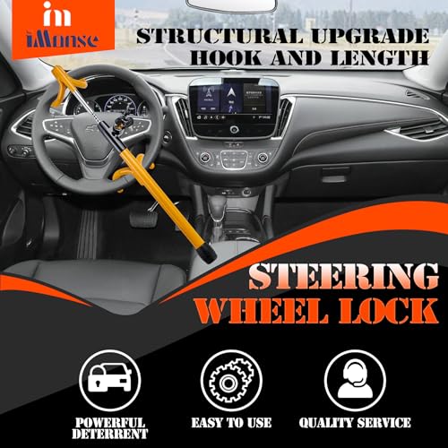 Cerradura para volante antirrobo resistente dispositivo segu
