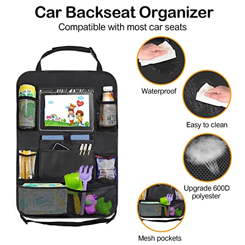 Organizador de almacenamiento para automóvil, 2 piezas, orga
