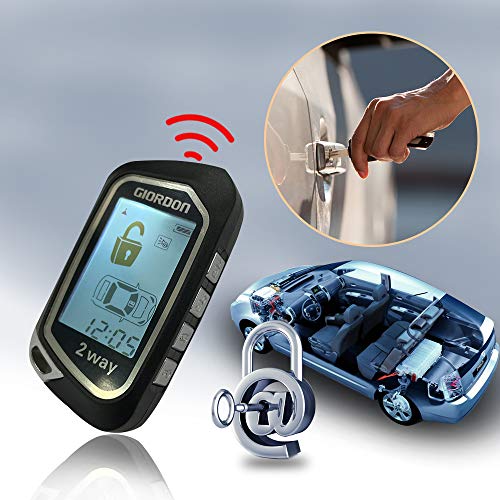 Sistema de seguridad de alarma de coche bidireccional de 160