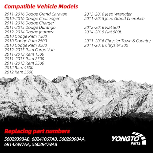 Sensor TPMS compatible con Chrysler Dodge Ram Jeep, sistema