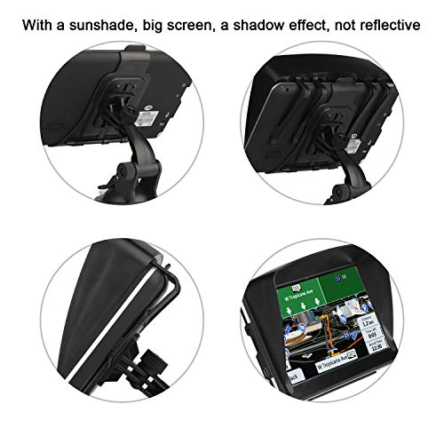 Navegación GPS para automóvil, pantalla táctil HD 8G de 7 pu