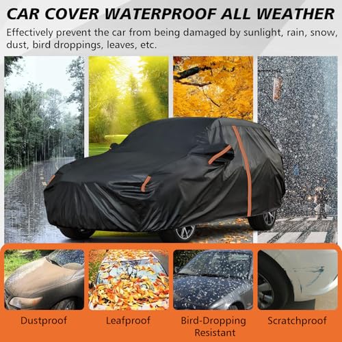 Funda impermeable de automóvil de ajuste personalizado para