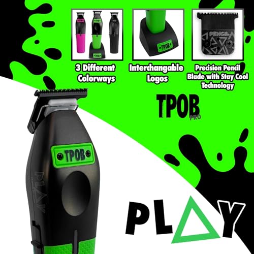 TPOB Play Barber - Cortadora de pelo para hombre, 7000 RPM,