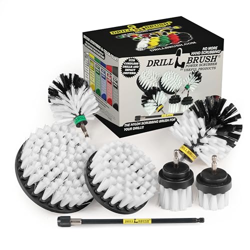 Kit de limpieza de Drill Brush, cepillos con conector para t