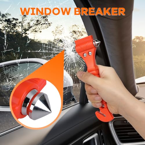 SINSEN Juego de 2 martillos de seguridad para automóvil, her