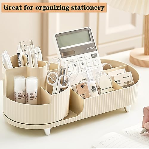 Organizador de maquillaje para tocador con soporte para broc