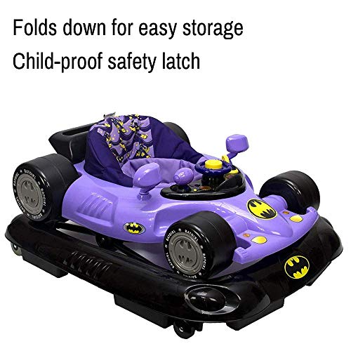 KidsEmbrace Batgirl - Andador de actividades para bebé, DC Comics Car,