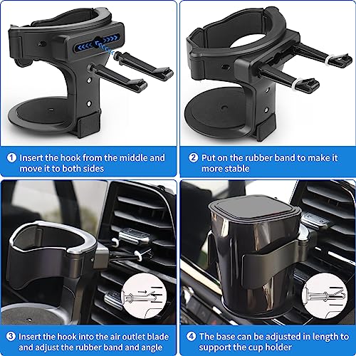 Portavasos para automóvil, expansor de portavasos para rejil