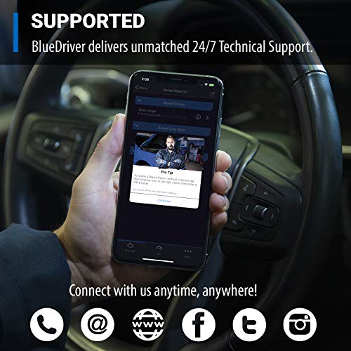 Bluedriver Herramienta de análisis OBDII bluetooth para iPho