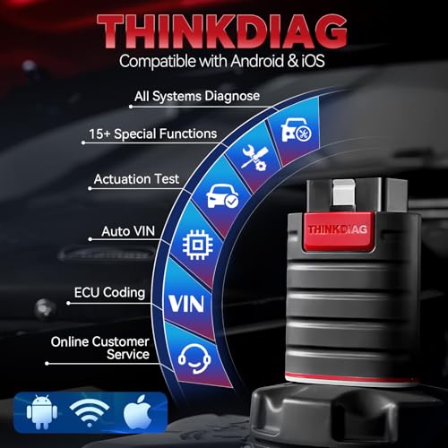 escáner Bluetooth Thinkdiag OBD2, herramienta de escaneo bid