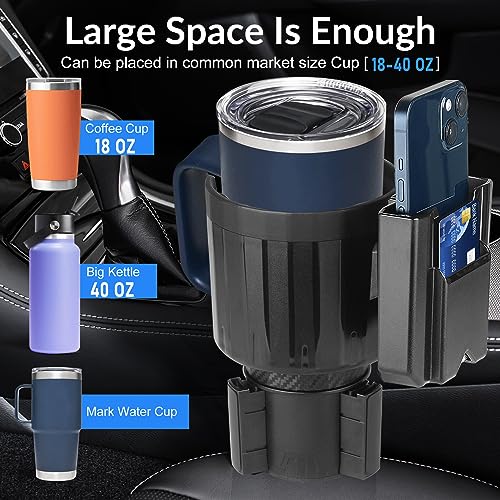 SACSTAR Expansor de portavasos para automóvil con soporte pa