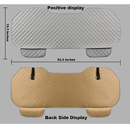 Fundas de asiento de automóvil, cojín largo para asiento tra