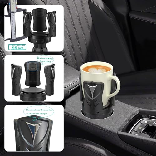 Expansor de portavasos ajustable para automóvil, desmontable