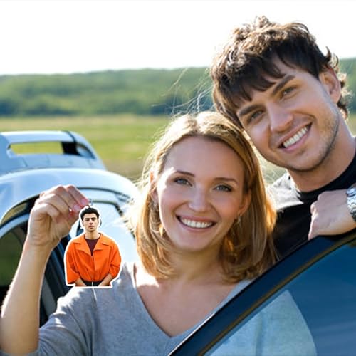 Ambientador divertido para automóvil, 4 pulgadas, aroma de a