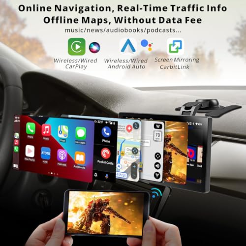 ATOTO P9 7 pulgadas QLED Android Digital Media Receptores, 4