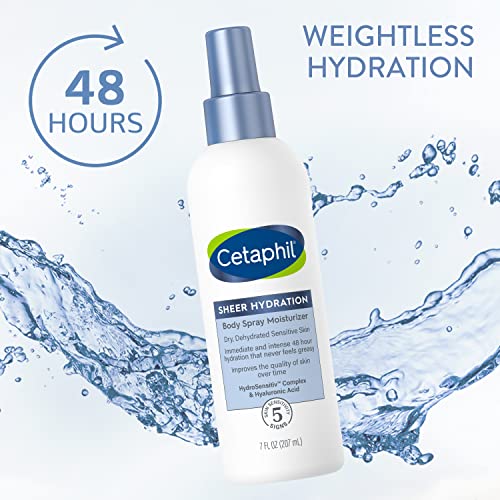 Cetaphil Sheer Hydration - Spray hidratante corporal sin fra