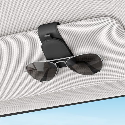 Sotfamily Soporte para lentes de sol para visera de automóvi
