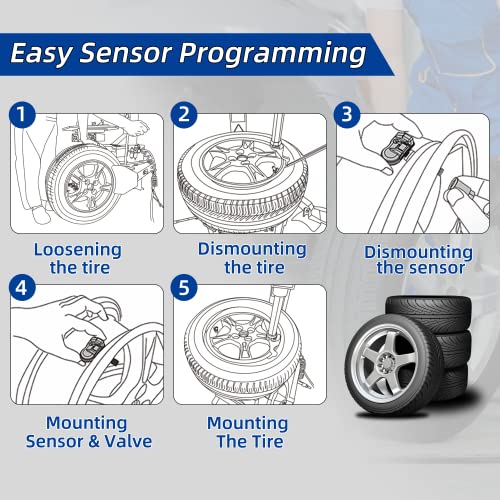 SSHENG GM 13598772 TPMS Sensor, 315 MHz Sistema de monitoreo