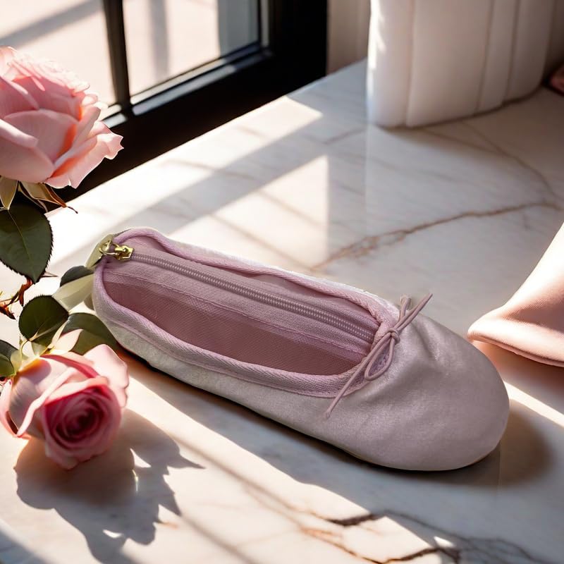 Bolsa de maquillaje pequeña para zapatos de baile de ballet,
