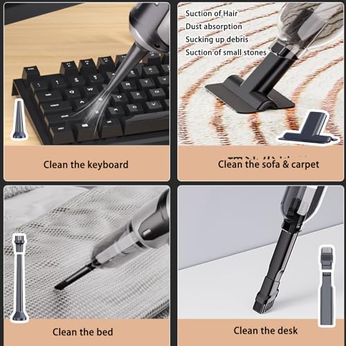 Vacuum Portable Cordless,Handheld Vacuum Cordless,Brushless