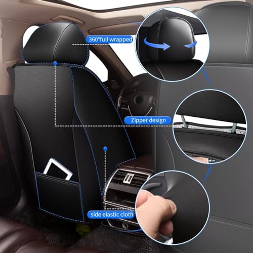 Juego completo de fundas de asiento para Nissan Kicks 2018-2