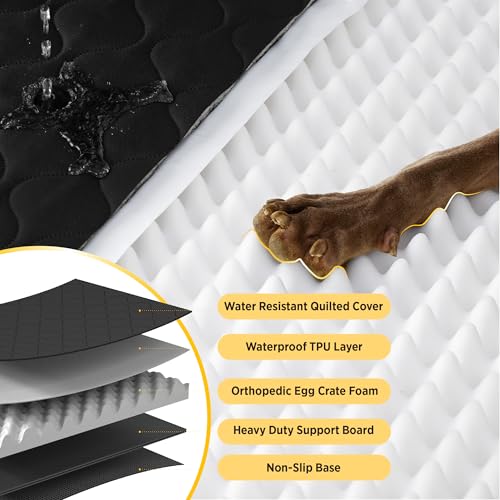 Lesure - Funda de asiento de automóvil para perro con parte